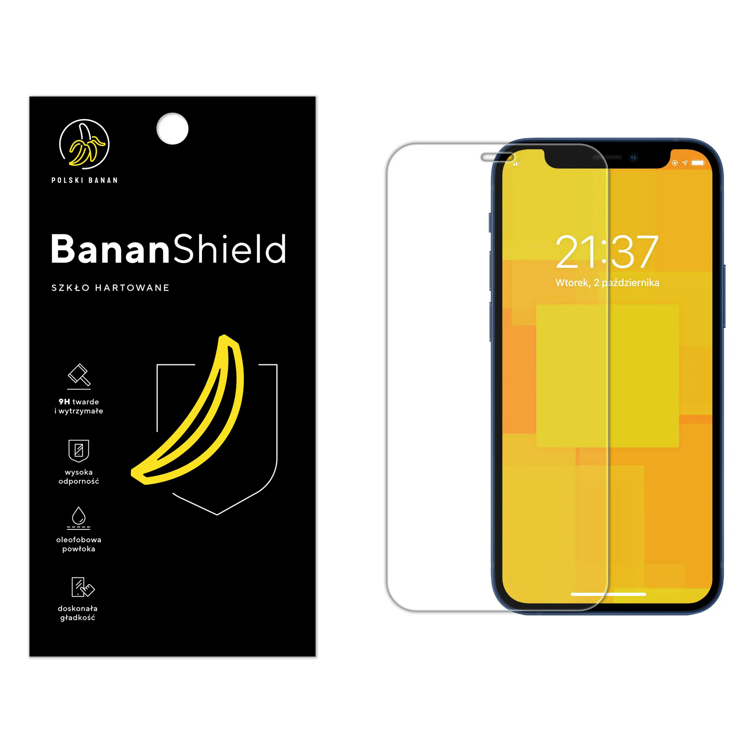 Szkło hartowane Polski Banan BananShield do Apple iPhone 12 mini